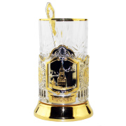 Подстаканник позолоченный "Москва"