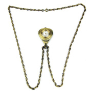 Часы - кулон "Каравелла" позолоченные