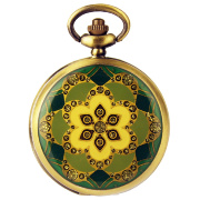 Карманные часы "Восточный узор" кварцевые