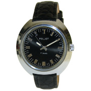 Часы "Советский Полет" черные 