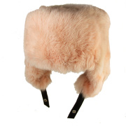 Шапка зимняя "Розовый кролик"