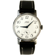 Часы "ЗИМ" СССР белые в хромированном корпусе